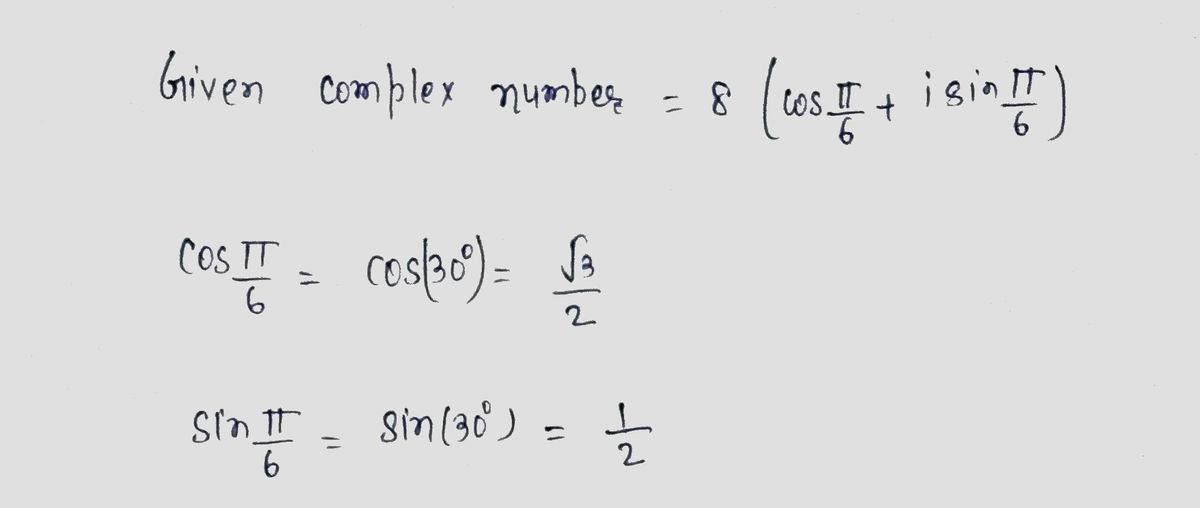 Trigonometry homework question answer, step 1, image 1